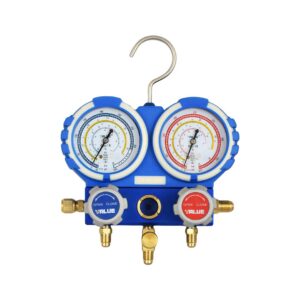 VALUE VMG2-R22-B Dual manifold Gauge Set