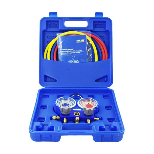 VALUE VMG2-R22-B Dual manifold Gauge Set