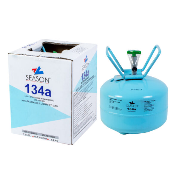 R134a Season Refrigerant Gas 3.4kg