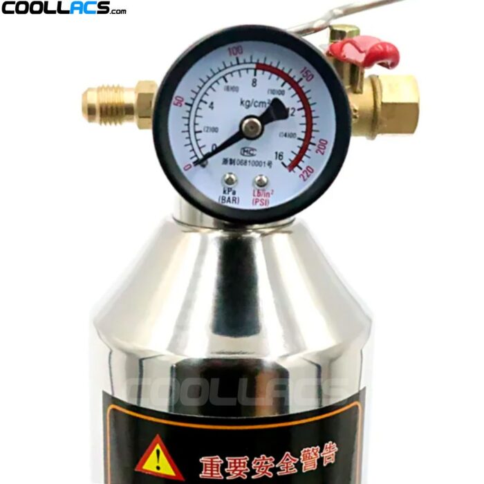 Automotive A/C flushing kit
